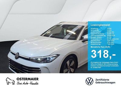 Oryxweiß perlmutteffekt Gebraucht 2025 VW Passat Elegance Kombi | 34.850 € (Guter Preis)