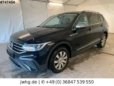 Gebraucht VW Tiguan Allspace Life 200 PS (147 kW) 2022 Schwarz SUV