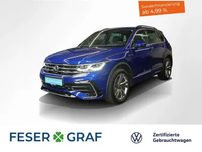 Gebraucht VW Tiguan R-line 200 PS (147 kW) 2023 Lapiz blue metallic SUV