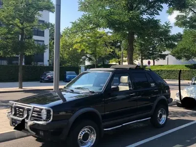 Gebraucht VW Golf Country 98 PS (72 kW) 1992 Schwarz SUV