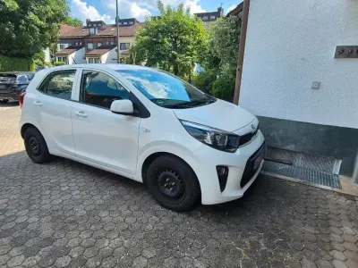 Gebraucht Kia Picanto 55 PS (40 kW) 2019 Weiß Kleinwagen