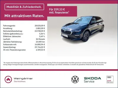 Neu Skoda Scala Drive 116 PS (85 kW) 2025 Schwarz Kleinwagen
