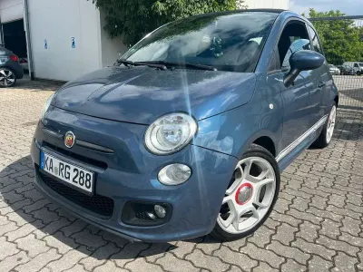 Gebraucht Fiat 500C 86 PS (63 kW) 2013 Blau Cabrio