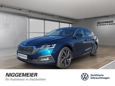 Gebraucht Skoda Octavia Style 204 PS (150 kW) 2021 Lava blue metallic (metallic) Kombi