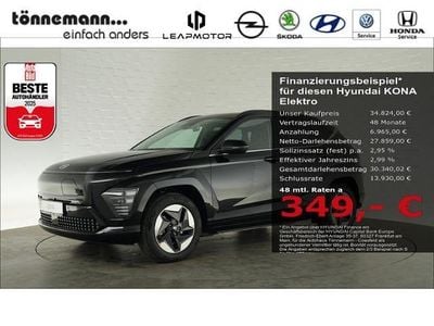 Abyss black Gebraucht 2025 Hyundai Kona Trend SUV | 34.824 € (Guter Preis)