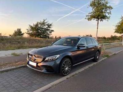 gebraucht Mercedes C200 (BlueTEC) d T 7G-TRONIC AMG Line