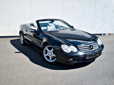 Gebraucht Mercedes SL350 245 PS (180 kW) 2007 Schwarz Cabrio
