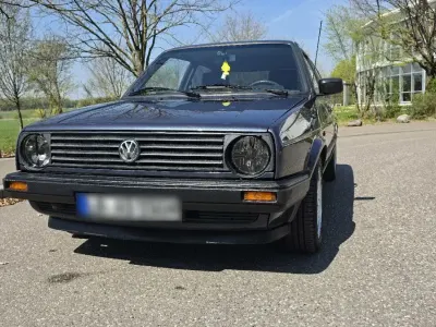 Gebraucht VW Golf II 72 PS (52 kW) 1987 Blau Kleinwagen