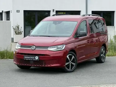 Gebraucht VW Caddy Maxi Life 122 PS (89 kW) 2022 Rot Van / Kleinbus