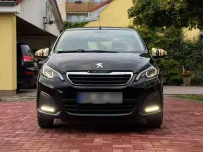 Gebraucht Peugeot 108 82 PS (60 kW) 2014 Schwarz Kleinwagen