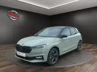 Neu Skoda Fabia Monte Carlo 116 PS (85 kW) 2026 Timiano green Kleinwagen