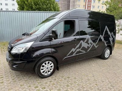 Używany Ford Transit Custom Trend 125 KM (91 kW) 2015 Czarny Minivan