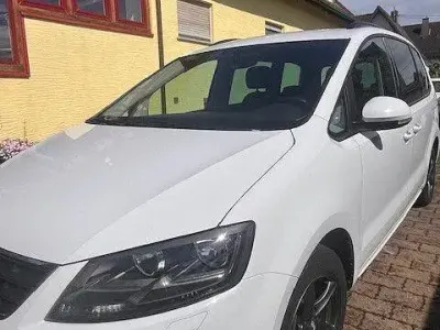 Gebraucht Seat Alhambra Style 150 PS (110 kW) 2018 Weiß Van / Kleinbus