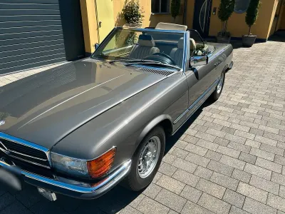 Gebraucht Mercedes SL280 185 PS (136 kW) 1983 Grau Cabrio