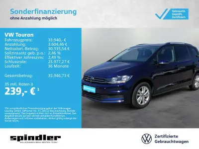 Gebraucht VW Touran Move 150 PS (110 kW) 2024 Atlantik blue metallic Van / Kleinbus