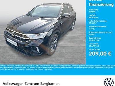 Usado VW T-Roc R-line 110 HP (80 kW) 2023 Preto SUV