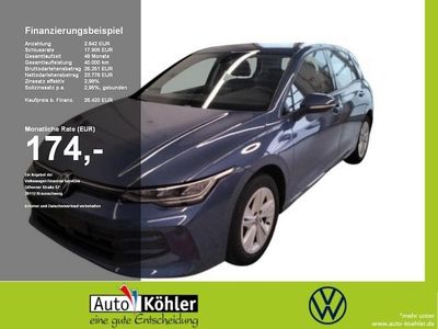 Anemonenblau Gebraucht 2024 VW Golf VIII Life | 26.420 € (Fairer Preis)