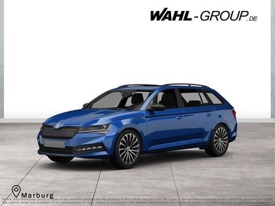 Blau Gebraucht 2022 Skoda Superb SportLine Kombi | 26.490 € (Fairer Preis)