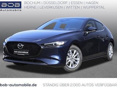Neu Mazda 3 Prime-Line 140 PS (102 kW) 2025 Blau Limousine