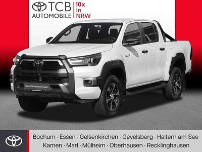 Gebraucht Toyota HiLux Basis 204 PS (150 kW) 2023 Platinumweiß perleffekt Pickup