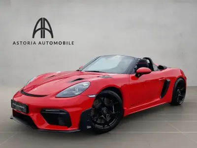 Gebraucht Porsche 718 Spyder RS Chrono 500 PS (367 kW) 2025 Indischrot Cabrio
