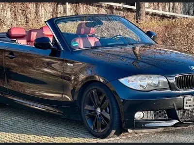 Brugt BMW 123 Cabriolet M Sport 204 HK (150 kW) 2010 Sort Cabriolet