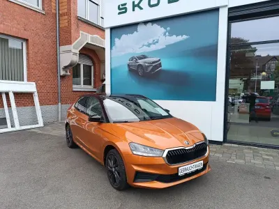 Gebraucht Skoda Fabia Ambition 110 PS (80 kW) 2022 Orange Kleinwagen
