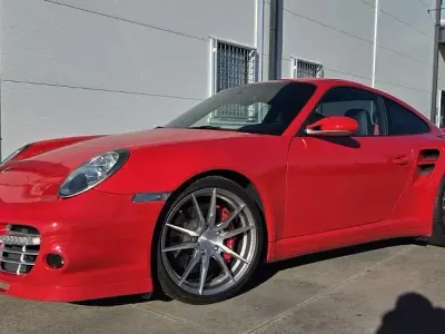 Occasion Porsche 911 Turbo 480 PK (353 kW) 2007 Rood Coupé