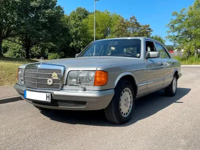 Gebraucht Mercedes 380 SE 204 PS (150 kW) 1983 Silber Limousine