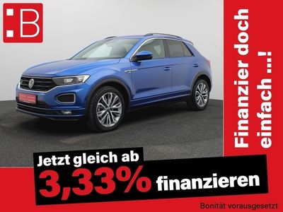 gebraucht VW T-Roc 2.0 TDI DSG SPORT R-Line ALU 18 4-J-GAR. DIG.COCKP