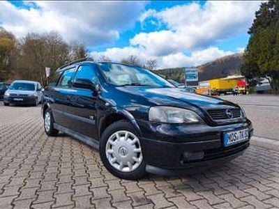 Occasion Opel Astra Njoy 84 PK (61 kW) 2003 Zwart Stationwagen