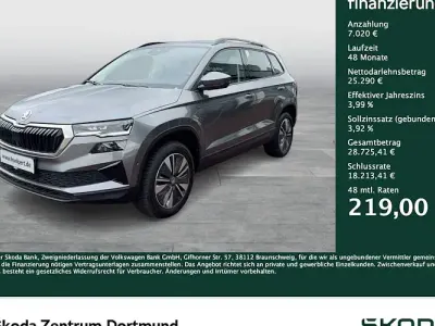 Gebraucht Skoda Karoq Tour 150 PS (110 kW) 2025 Graphitegrau metallic SUV
