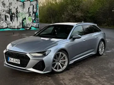 Brugt Audi RS6 Sport 600 HK (441 kW) 2023 Sølv Stationcar