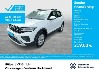 Gebraucht VW T-Cross Life 150 PS (110 kW) 2025 Pure white SUV
