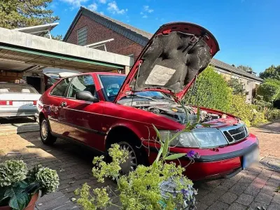Gebraucht Saab 900 150 PS (110 kW) 1996 Rot Coupé