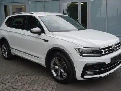 Gebraucht VW Tiguan Allspace R-line 150 PS (110 kW) 2019 Weiß SUV
