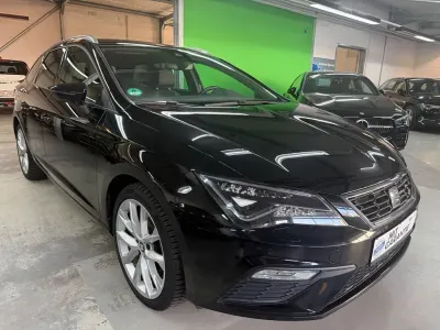 Używany Seat Leon ST FR 131 KM (96 kW) 2020 Czarny Kombi
