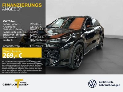 Neu VW T-Roc R-line 150 PS (110 kW) 2026 Schwarz SUV