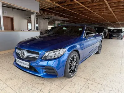 Gebraucht Mercedes C43 AMG AMG 390 PS (286 kW) 2022 Spektralblau  metalliclack Cabrio