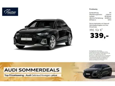 Gebraucht Audi A3 S-Line 204 PS (150 kW) 2025 Mythosschwarz metallic Limousine