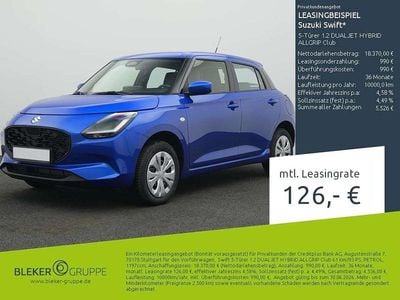 Begagnad Suzuki Swift Club 83 HK (61 kW) 2025 Blå Halvkombi