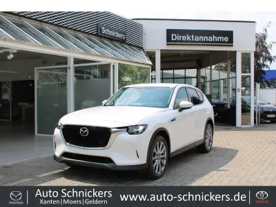 Gebraucht Mazda CX-60 Exclusive-Line 254 PS (186 kW) 2025 Rhodium white SUV