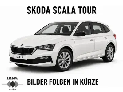 Gebraucht Skoda Scala Tour 110 PS (80 kW) 2023 Bila moon/moon white Kleinwagen