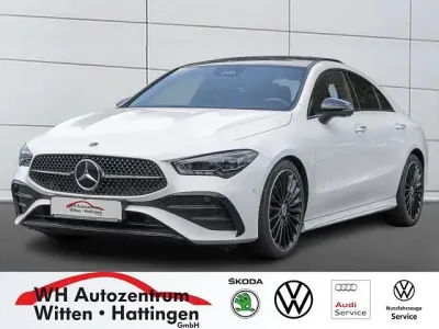 Gebraucht Mercedes CLA220 AMG line 190 PS (139 kW) 2024 Polarweiss  uni Coupé
