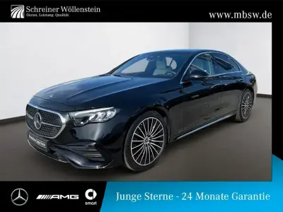 Gebraucht Mercedes E220 AMG 197 PS (144 kW) 2025 Metalliclack obsidianschwarz Limousine