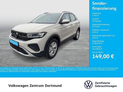 Gebraucht VW T-Cross Life 116 PS (85 kW) 2025 Grau SUV