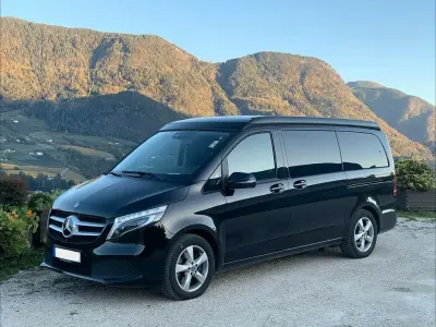Gebraucht Mercedes V220 Marco Polo 163 PS (119 kW) 2021 Schwarz Van / Kleinbus