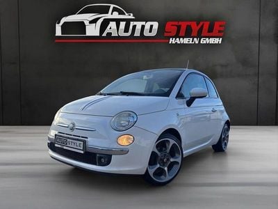 Usata Fiat 500 Lounge 101 CV (74 kW) 2009 Bianco Cabrio
