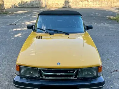 Gebraucht Saab 900 Cabriolet 170 PS (125 kW) 1991 Gelb Cabrio
