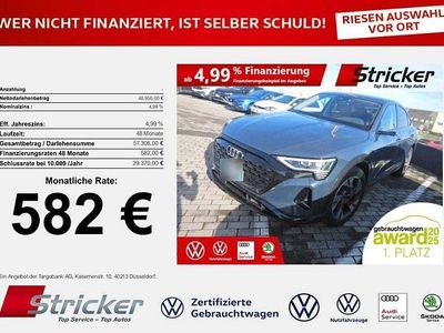 Plasmablau metallic (metallic) Gebraucht 2023 Audi e-tron Sportback Performance SUV | 48.949 € (Teuer)